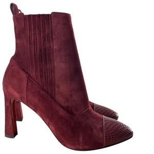 Me in the 90s Snakeskin Tanin Burgundy embossed abstract 85mm D707